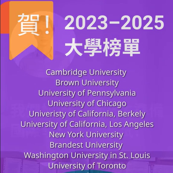 2023–2025 錄取榜單耀眼公布｜恭喜我們的學生再創佳績！我們如何幫助學生準備美國學校或外僑學校的入學考？